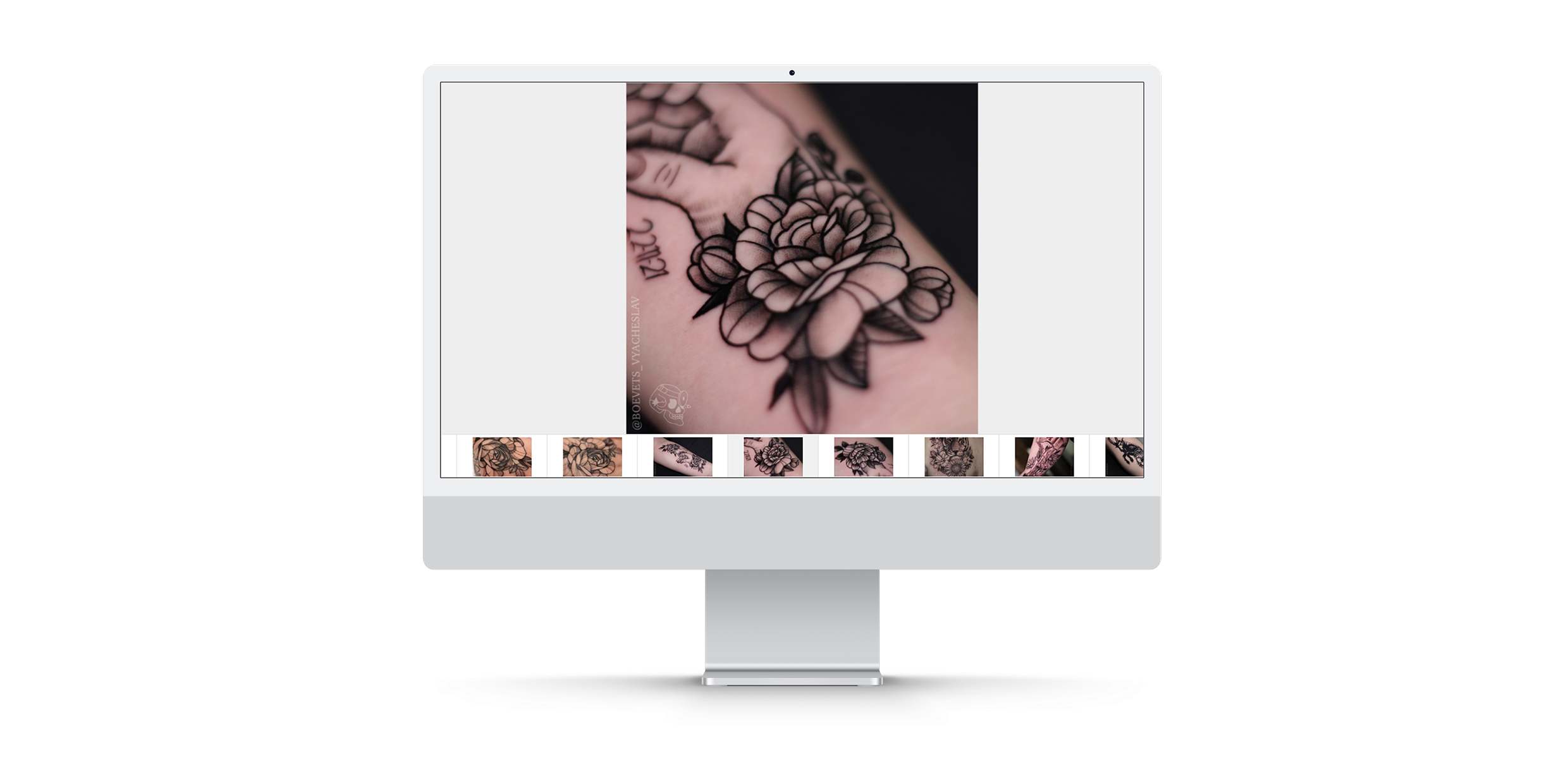Разработка персонального сайта Anatomy of Ink для тату-мастера в Канаде - photo №6